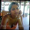 Horny housewife Houston
